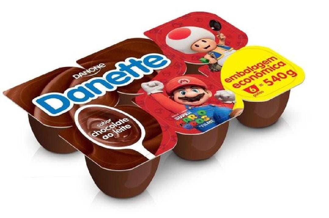 Danete chocolate ao leite