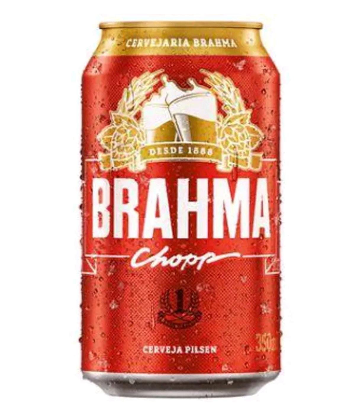 Cerveja lata Brama 350 ml