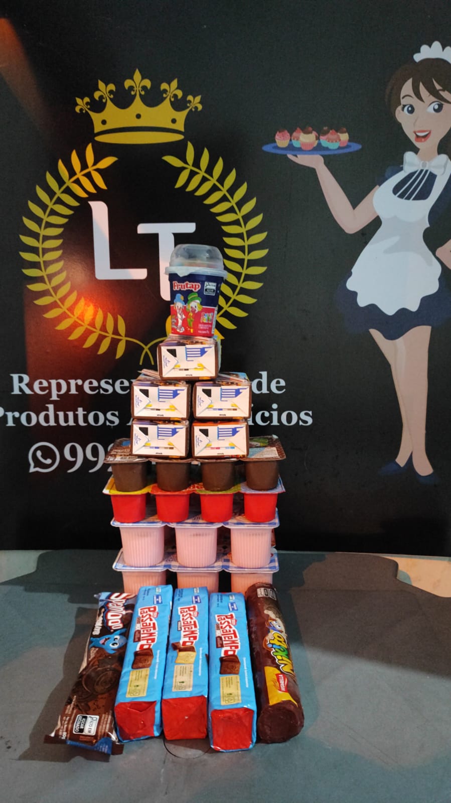 Kit de Danone com Bolacha Premium 2