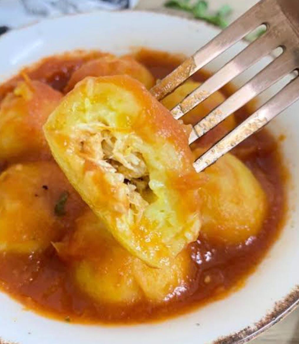 Enhok congelado recheado de frango com catupiry