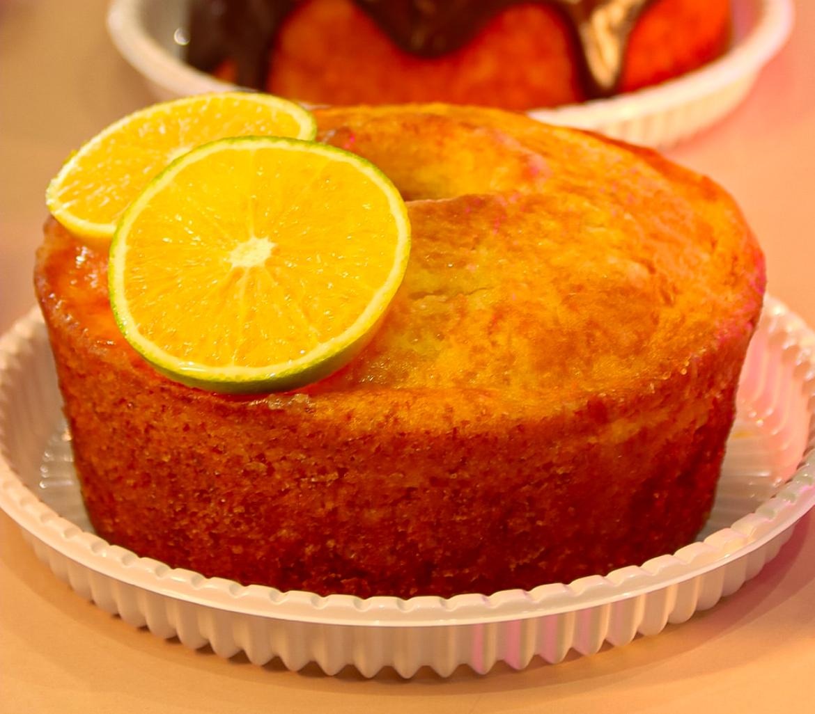 BOLO CASEIRO DE LARANJA