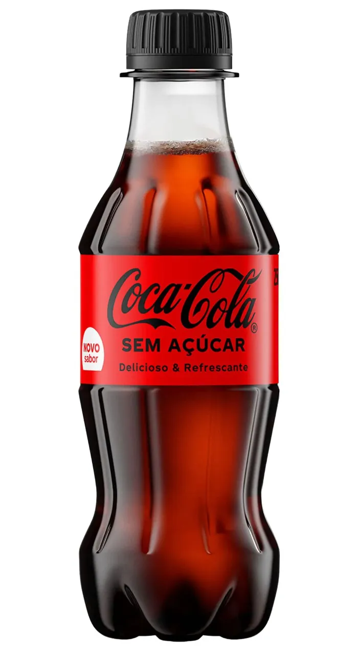Coca Zero Caçula 200 ml (plastico)